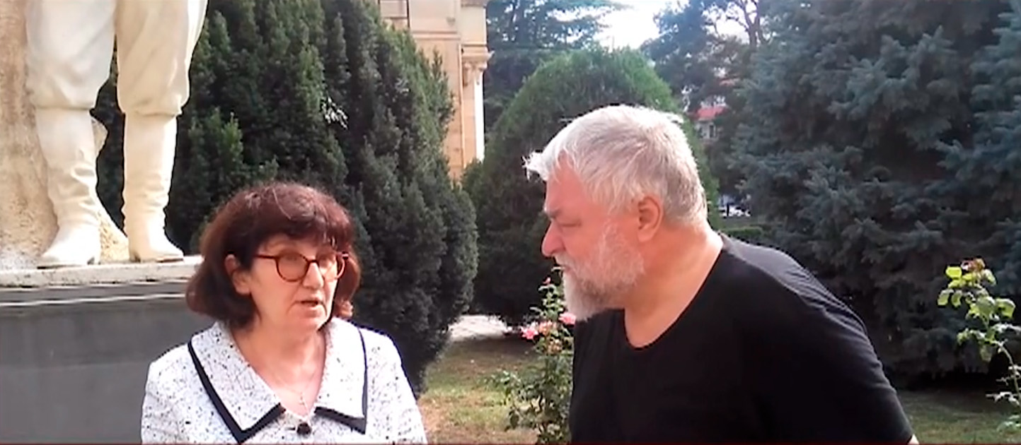 Разговор с лучшим гидом музея Сталина в г. Гори (Грузия) Газашвили Ларисой Александровной