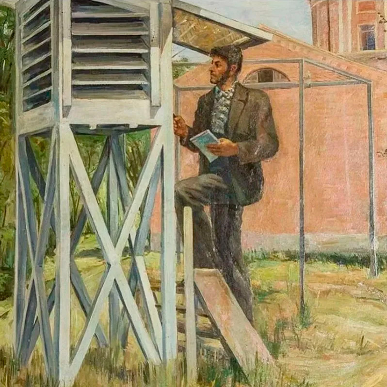 сталин в тифлисской обсерватории