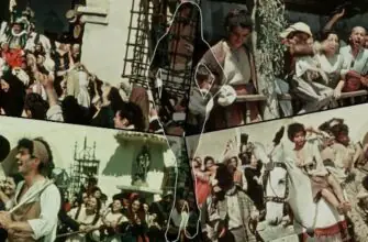Кадры из фильма "Дон Кихот" эпизод где Санчо Панцо сделали герцогом острова и к нему прибежали рассудить крестьянин и крестьянка