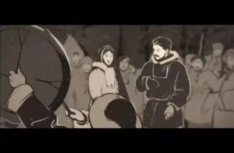 Изображение Сталина и девушки в одеждах северных народов