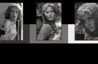 Кадры из фильма "Золото" с изображением героини фильма, в начале, середине и конце.