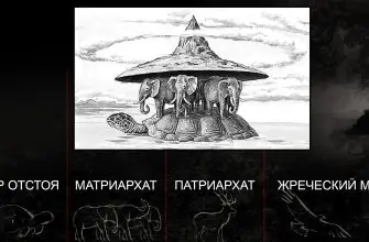 черепаха и три слона