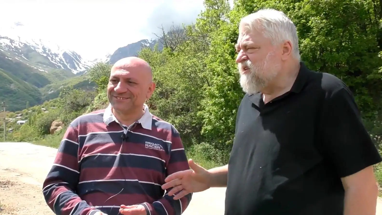 Совместная поездка к священной горе Капутджух в Армении с постоянным зрителем роликов Меняйлова военным врачом Овсепяном Арменом