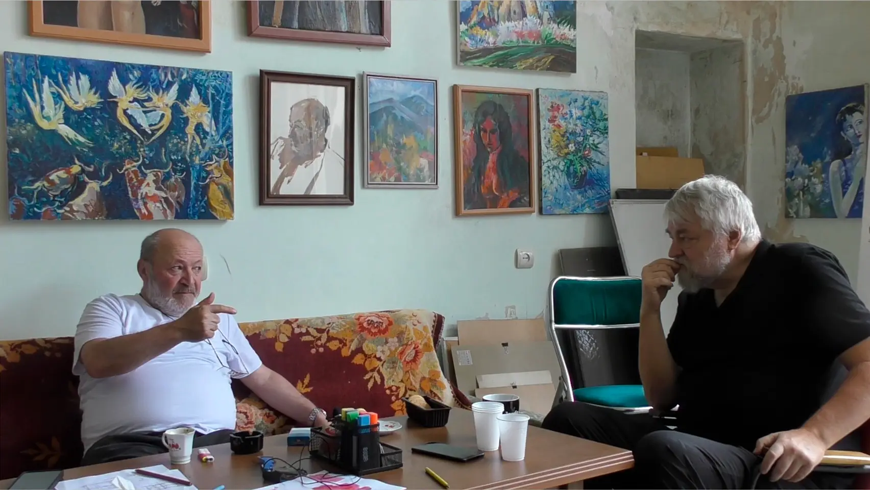 Разговор с художником, архитектором г. Горис (Армения), членом союза художников Армении, почётным зарубежным членом Российской академии художеств Хачяном Яшей Артаковичем